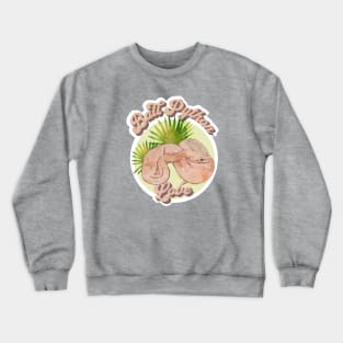 Pink Ball Python Snake Love Shirt Crewneck Sweatshirt